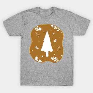 Holiday Pattern with Pine Trees T-Shirt
